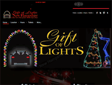 Tablet Screenshot of giftoflightsnhms.com